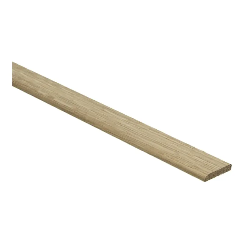 Afwerklijst 6x28 mm massief eiken