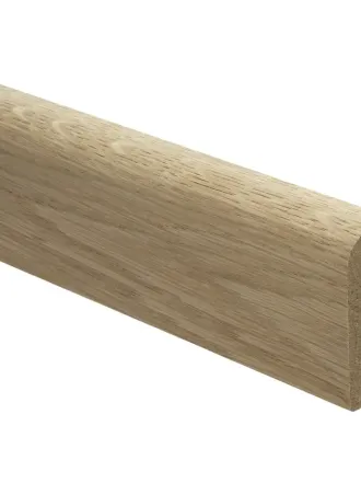 Koloniale plint 58x22 mm massief eiken