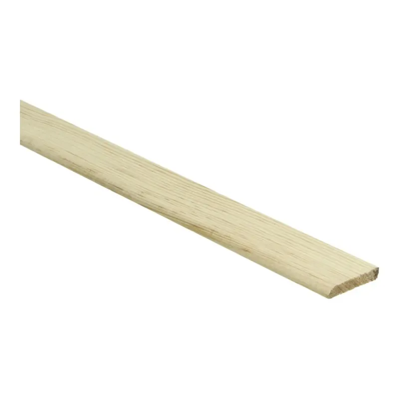 Afwerklijst 6x28 mm massief Grenen