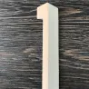 Eindstuk MDF Overzetplint 18x120 RAL9010 Links