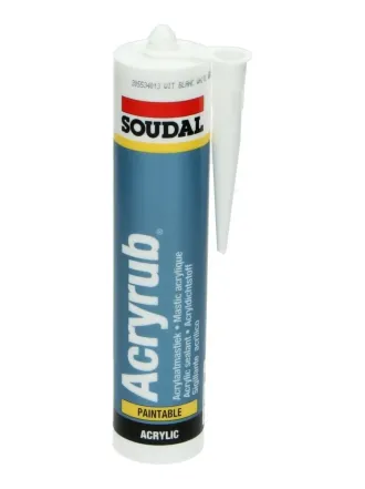 Acryrub afdichtkit wit 310ml