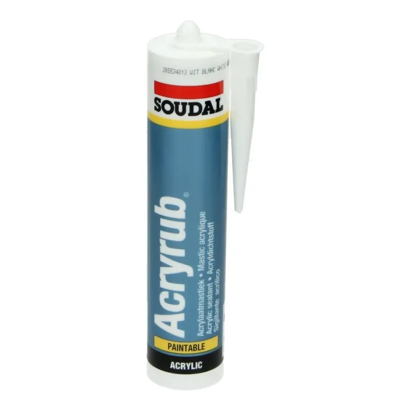 Acryrub afdichtkit wit 310ml