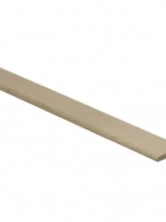 Afwerklijst 6x28 mm massief Licht Beuken