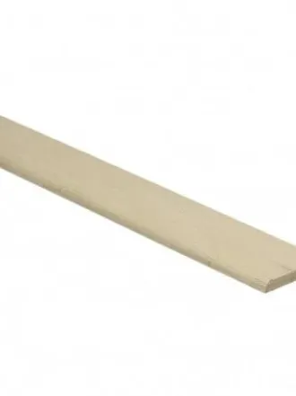 Afwerklijst 6x35 mm massief licht beuken