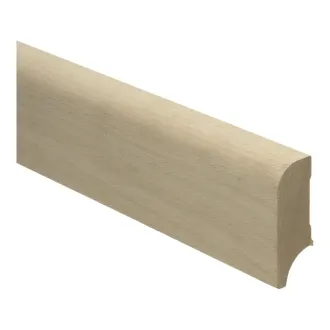 Koloniale plint 58x22 mm massief licht beuken