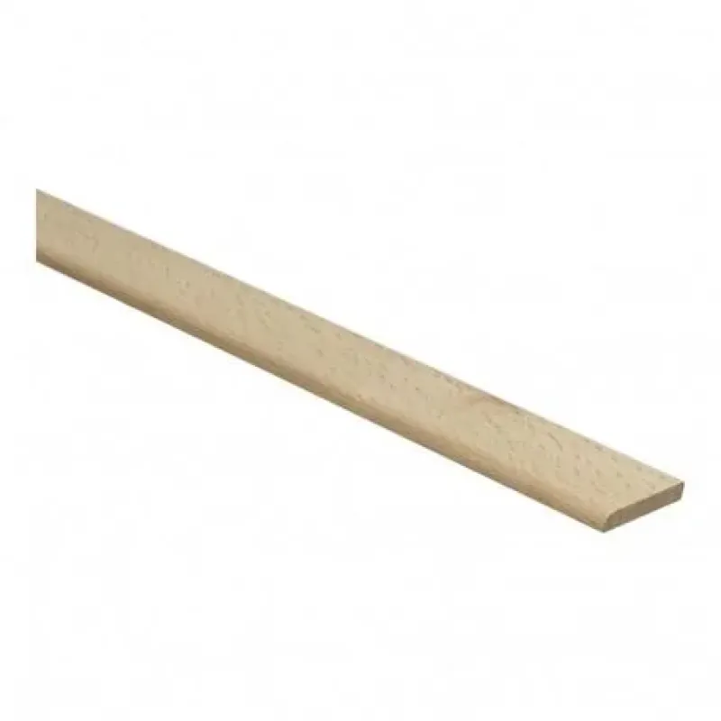 Afwerklijst 6x28 mm massief gestoomd beuken