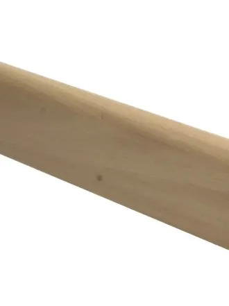 Franse plint 60x13 mm massief gestoomd beuken