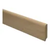 Franse plint 60x13 mm massief gestoomd beuken