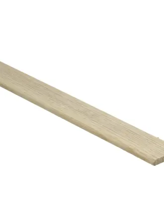 Afwerklijst 6x28 mm massief Essen