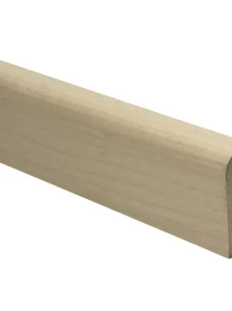 Koloniale plint 58x22 mm massief Ahorn