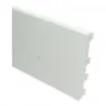 Flexibele plint Recht 15x120 wit