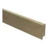 Rechte plint 54x15 mm massief eiken
