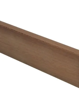 Rechte plint 54x15 mm massief Jatoba onbehandeld
