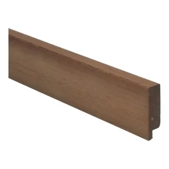 Rechte plint 54x15 mm massief Jatoba onbehandeld