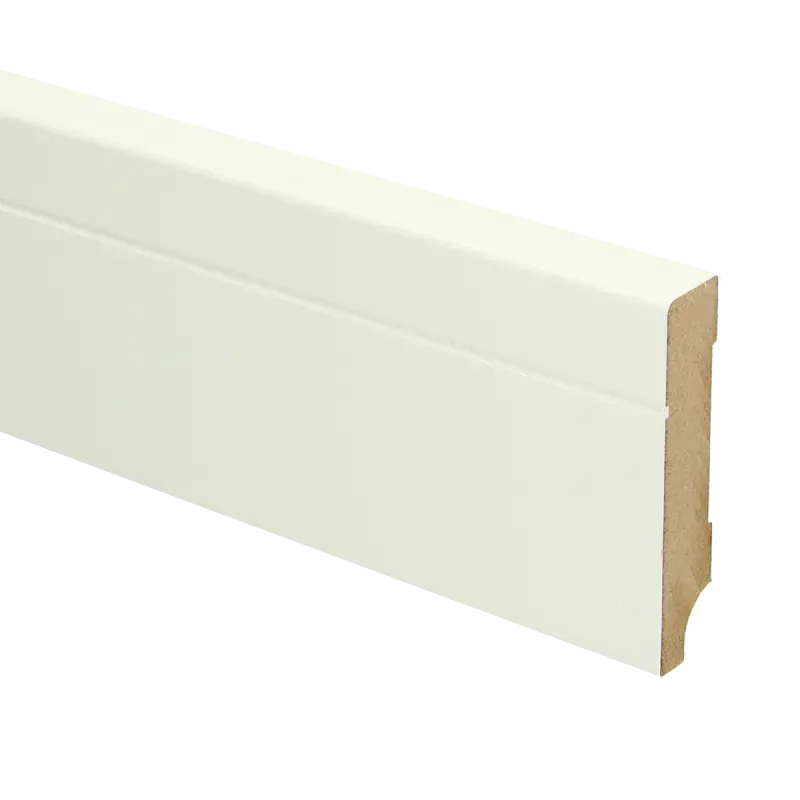 Luxe MDF plinten | subtiele inkeping | Snel bezorgd | GekOpHout.com
